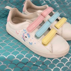 H&M size 1 1/2 unicorn sneakers